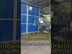 Κεραμικός/Γυάλινος/Metal Shuttle Kiln με προσαρμοσμένη εσωτερική διάσταση και πλήρως αυτόματη λειτουργία ελέγχου