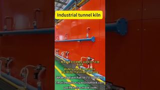 Κλίβανος τούνελ υψηλής θερμοκρασίας #kilnmanufacturer #tunnelkiln #brickfactory#madeinchina #kilnfired