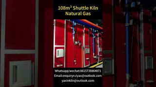 shuttle kiln #kilnmanufacturer #shuttlekiln #brickfactory#gaskiln#IndustrialKiln#BatchKiln#GasFired