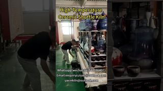 Κεραμικός κλίβανος μεταφοράς υψηλής θερμοκρασίας #kilnmanufacturer #brickfactory #tunnelkiln#shuttlekiln
